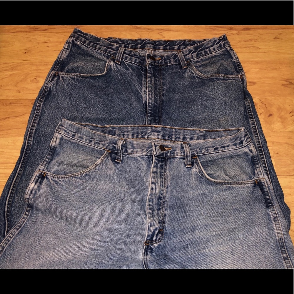 Rustler Men’s Jeans 36x30 two pair